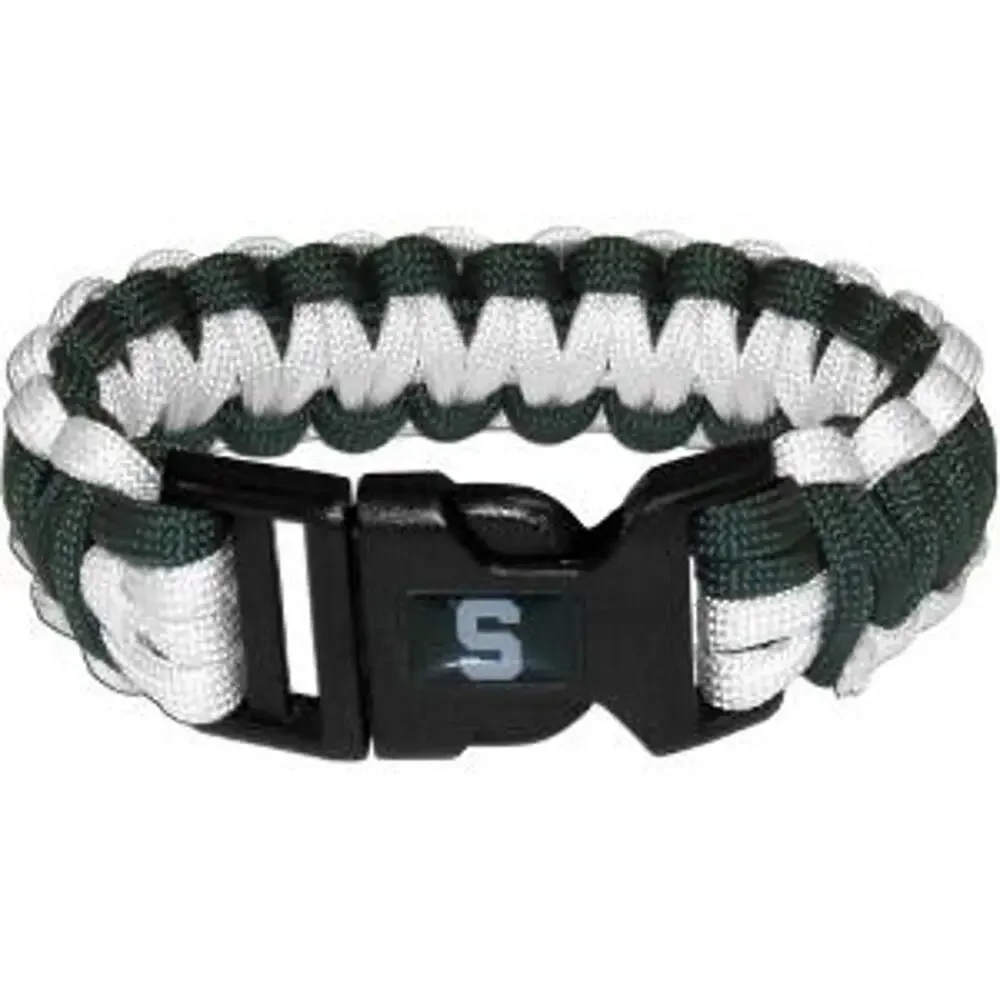 NCAA Michigan State Survival Bracelet Paracord 9